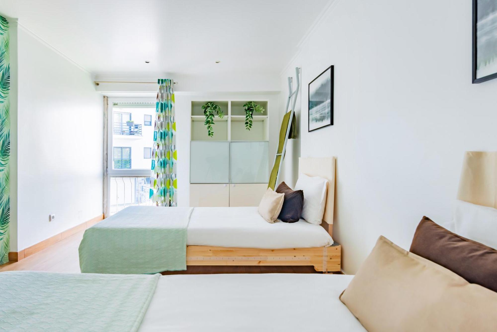 Santo Amaro Beach Family Stays Oeiras Bagian luar foto